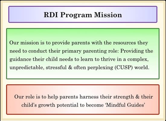 RDI Program Missions
