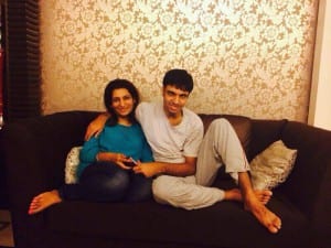 Kamini-Lakhani-with-son-Mohit