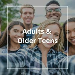 Adults and older teens