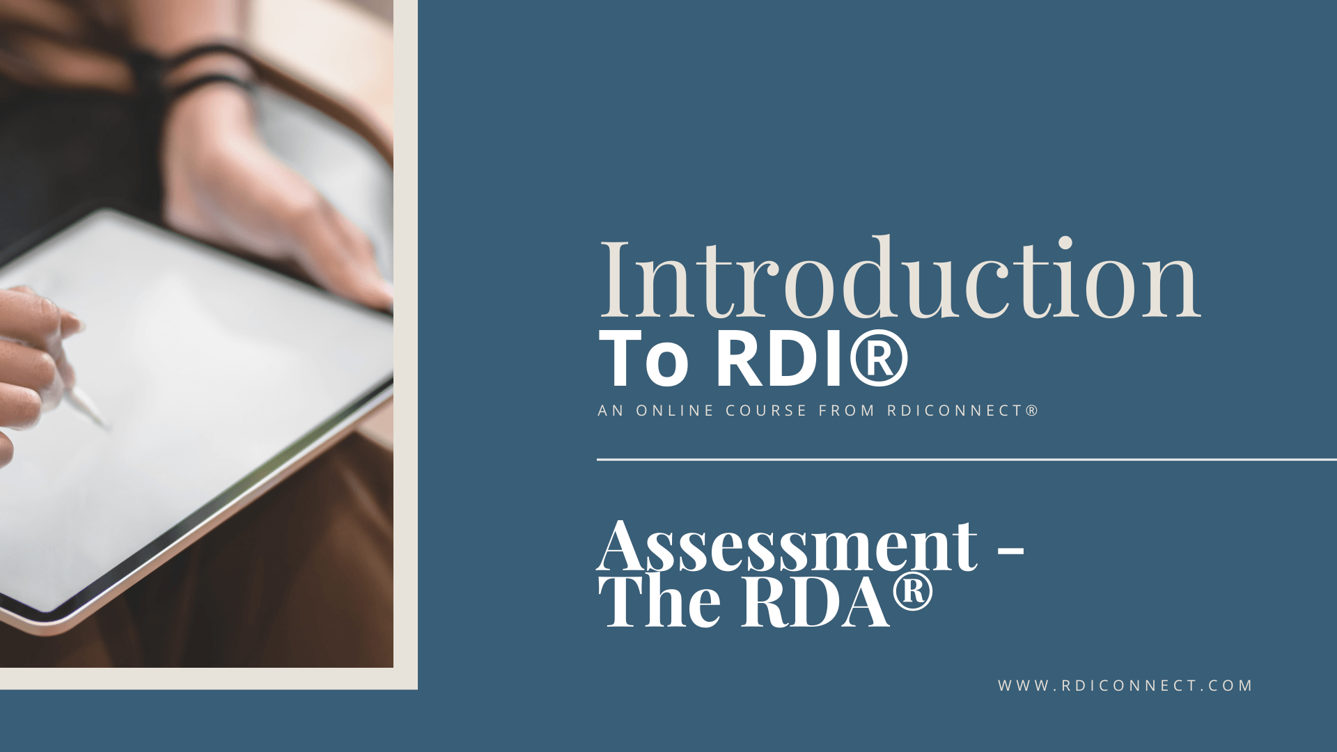 Assessment – The RDA®